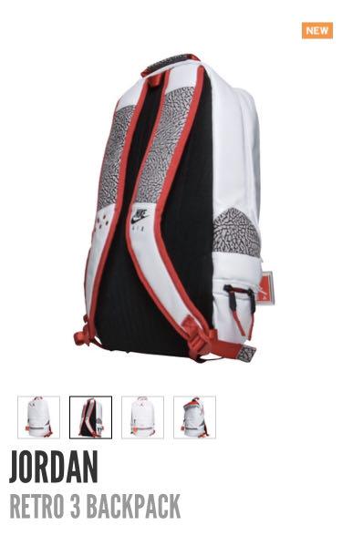 Air jordan 3 backpack hot sale