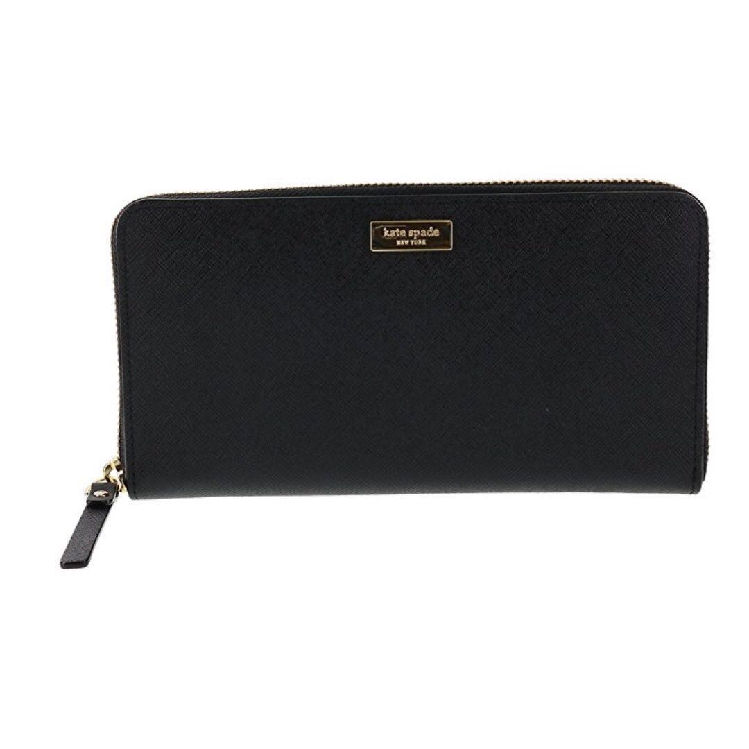 Kate spade new york laurel way talla saffiano top leather wallet clutch
