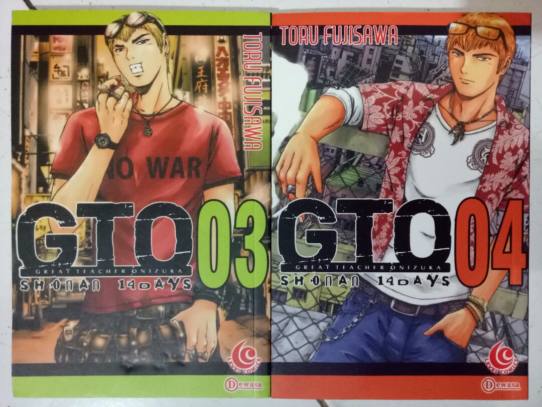Komik Gto Shonan 14 Days Buku Alat Tulis Komik Dan Manga Di Carousell Komik Gto Shonan 14 Days Buku Alat Tulis Komik Dan Manga Di Carousell