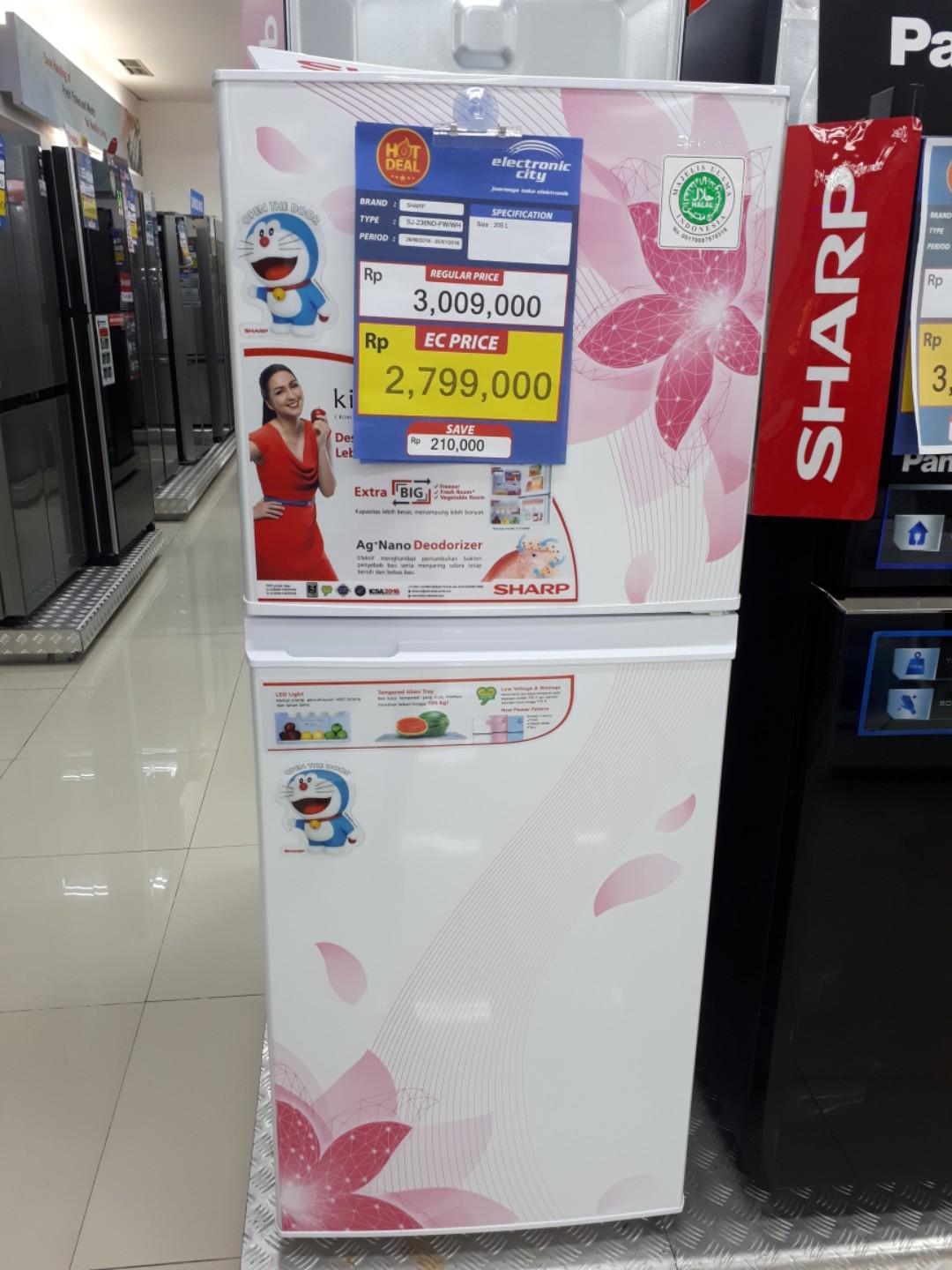 Kulkas Sharp 2 Tu Electronic City Kulkas
