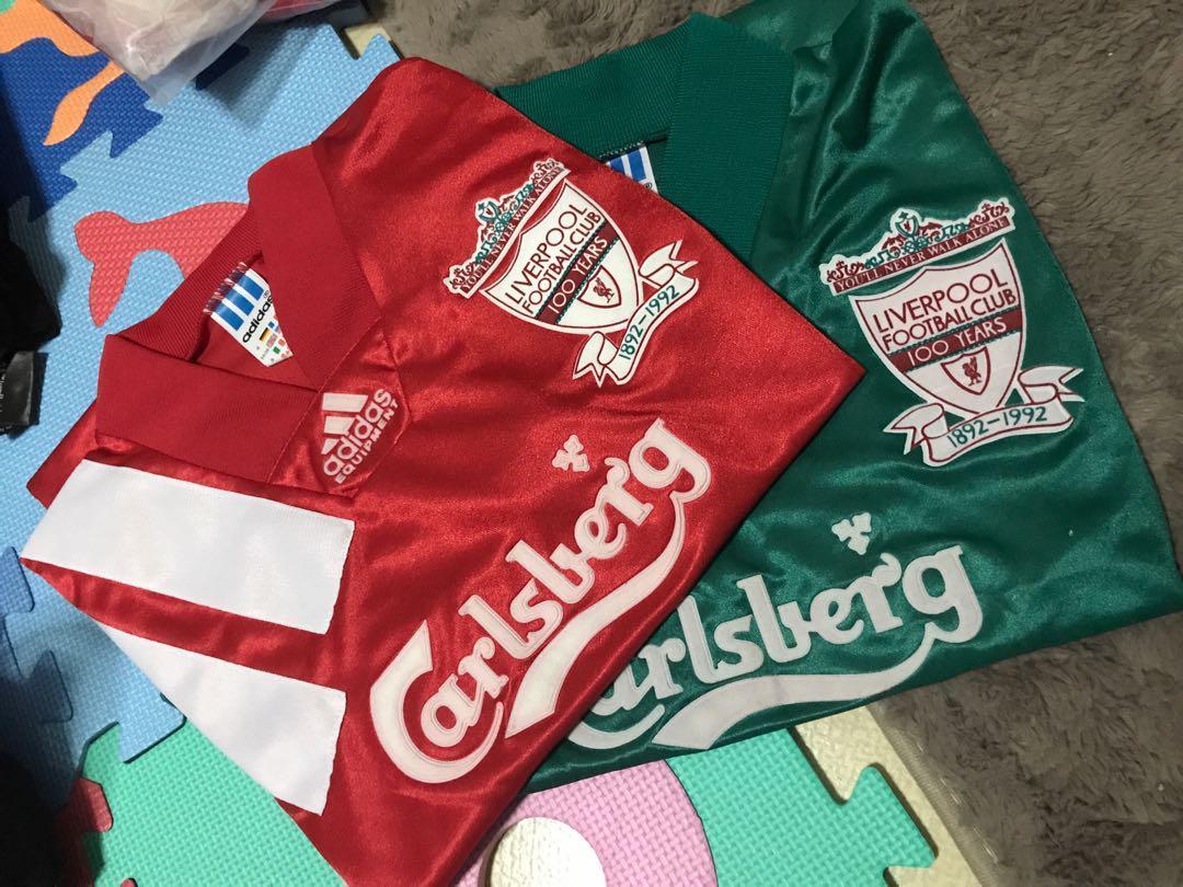 Liverpool 100 top years kit