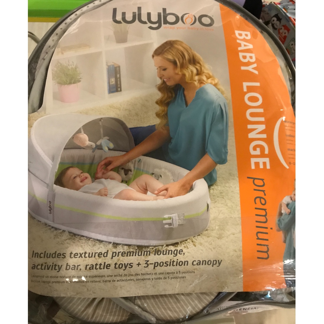 Lulyboo baby discount lounge premium