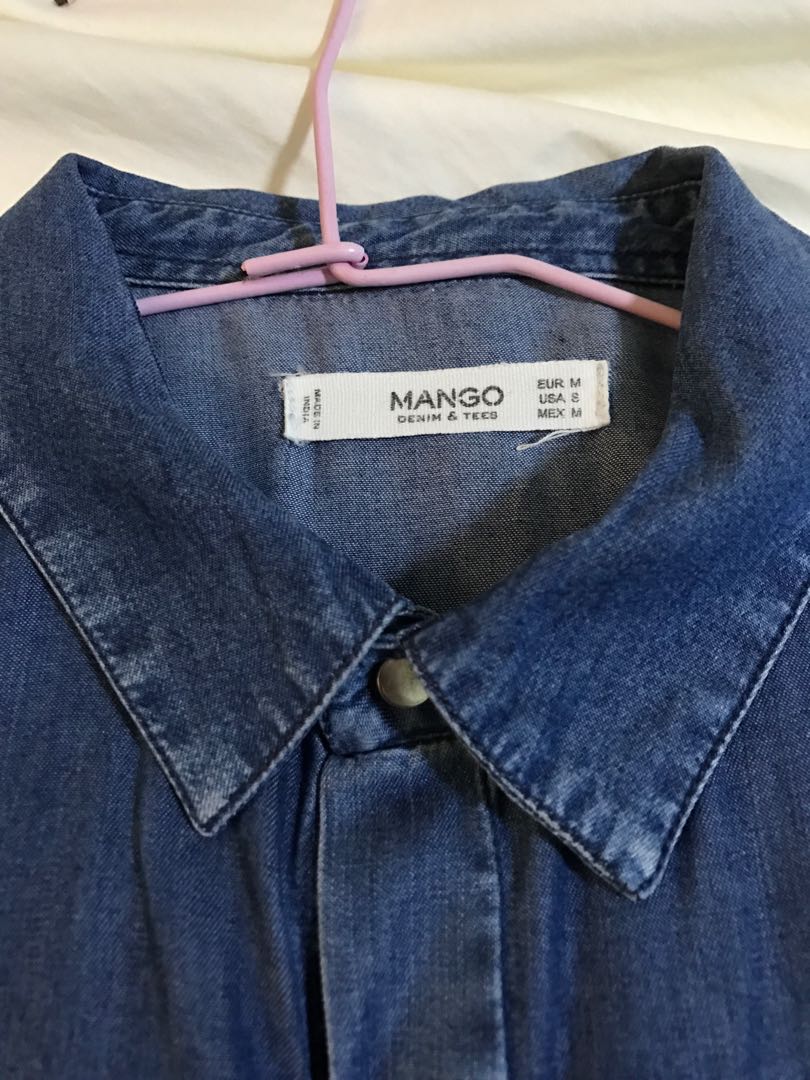 mango denim & tees