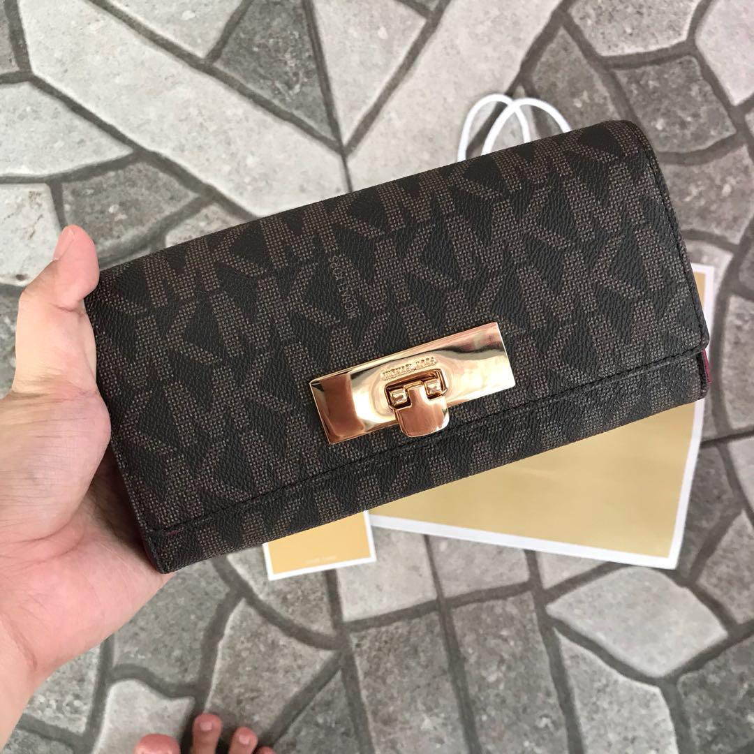 Michael kors callie wallet sale