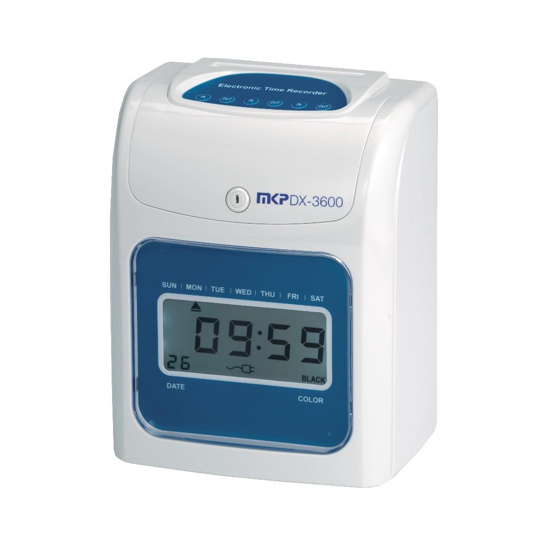 Mkp Time Recorder Punch Card Machine Dx 3600 Electronics Others On Carousell