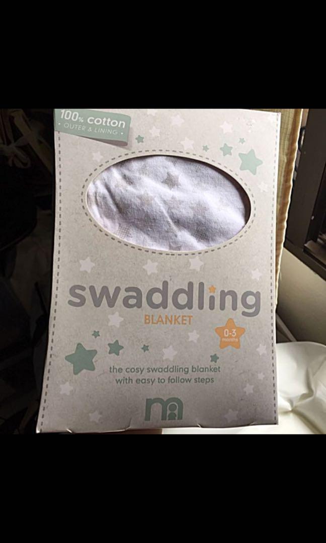 Mothercare swaddling blanket cheap
