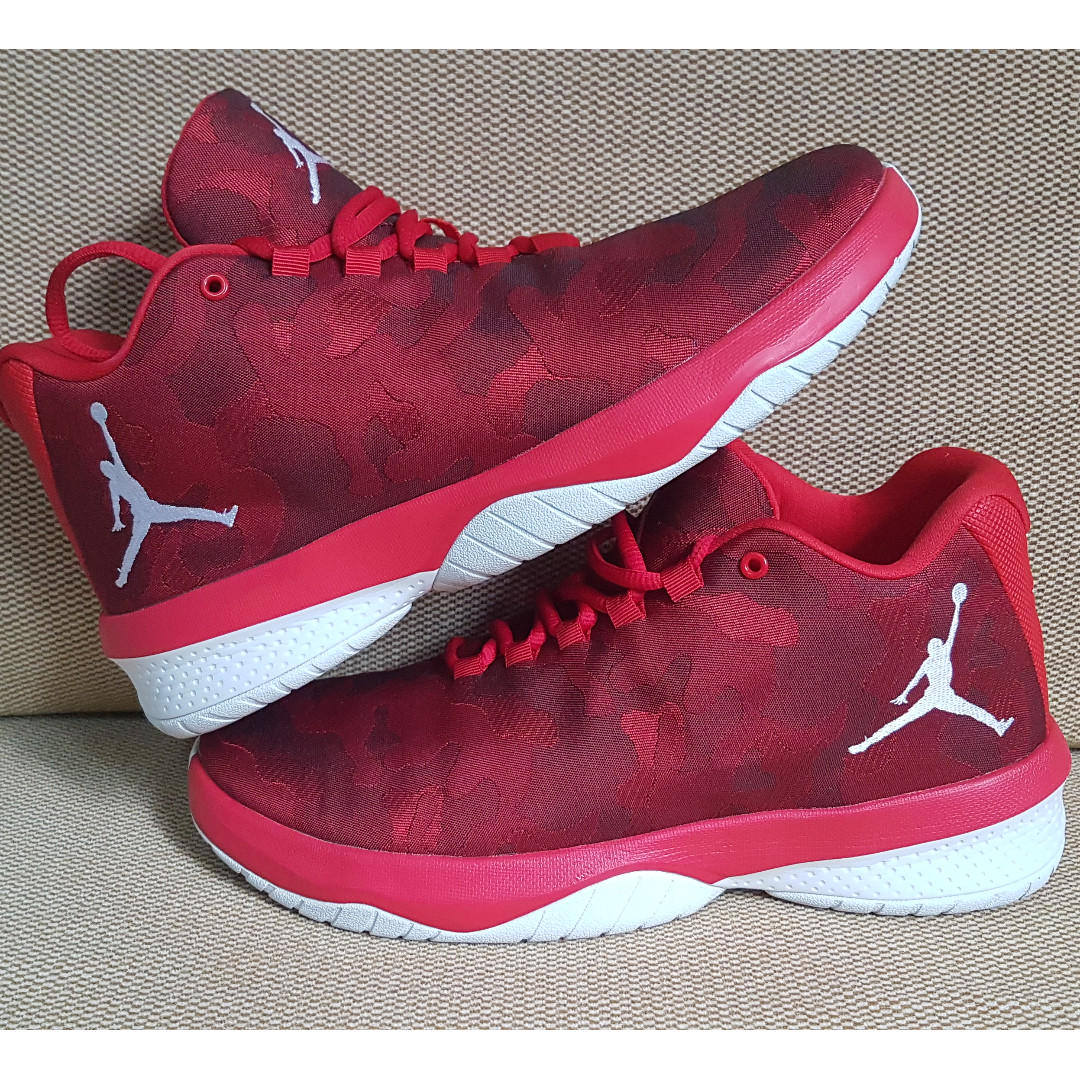 jordan b fly red