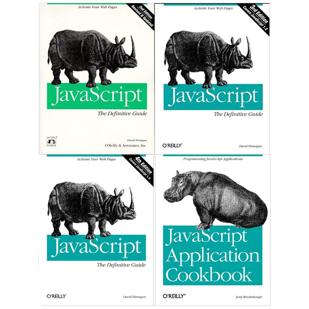 O'Reilly JavaScript books in a bundle, Hobbies & Toys, Books ...
