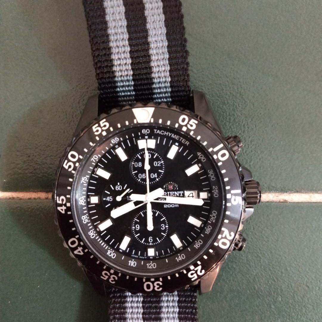Orient captain chronograph hot sale