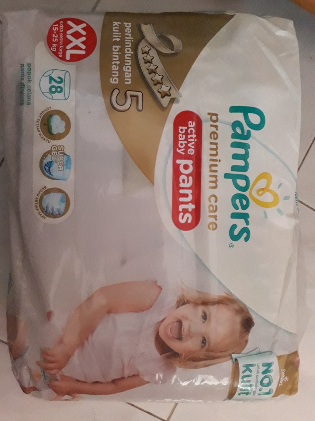 pampers premium care xxl pants