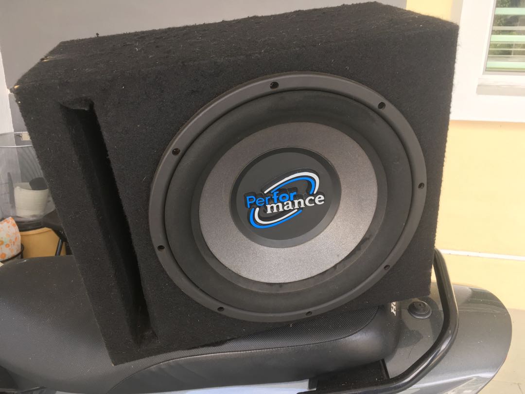Performance subwoofer