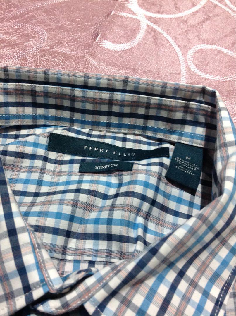 Perry ellis online long sleeve polo