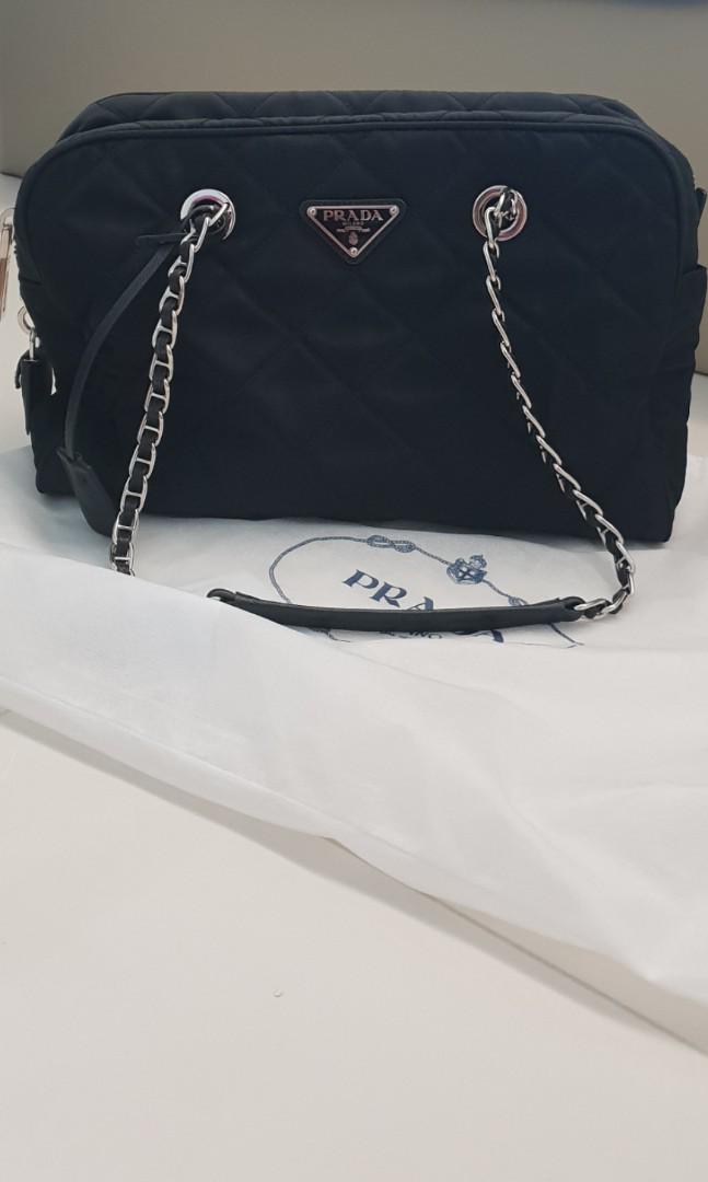 prada fabric handbag