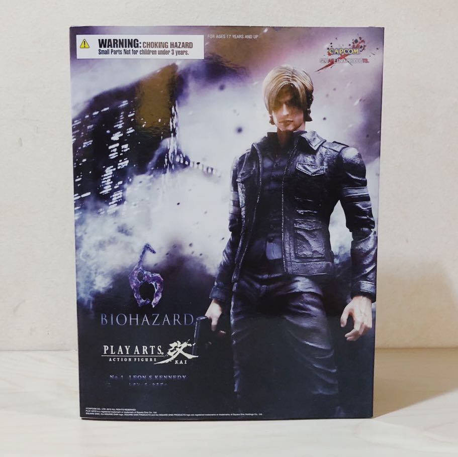 Play arts kai hot sale leon kennedy