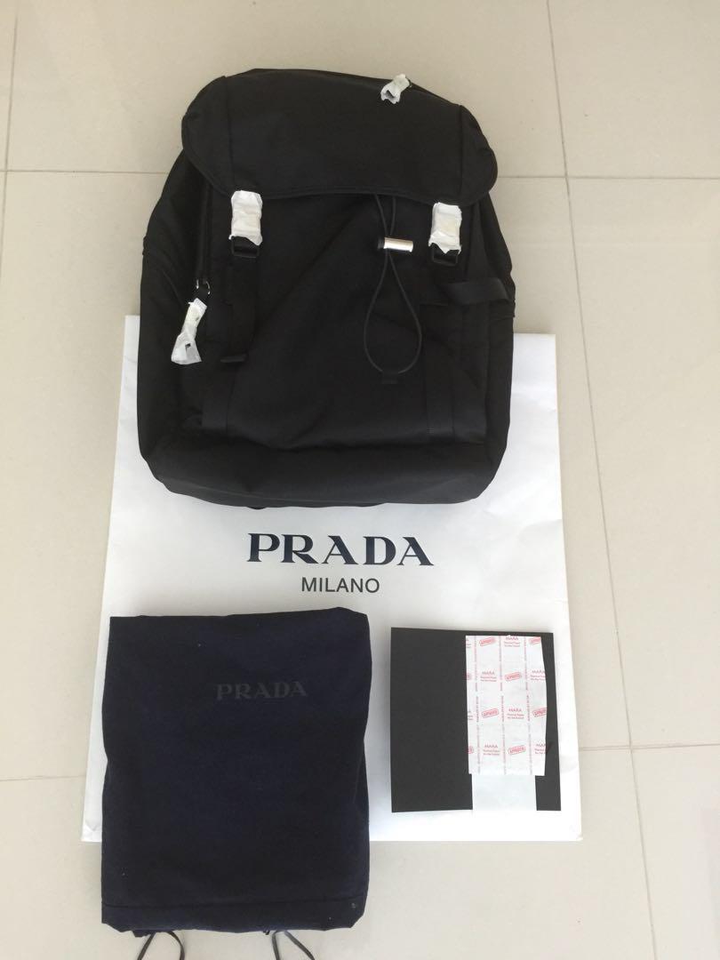 prada backpack sale