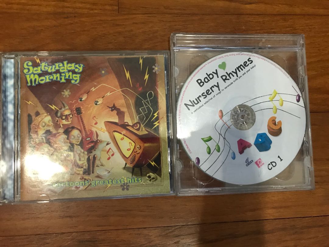 Saturday Morning Cartoons Greatest Hits And Baby Nursery Rhymes Cd 1 And All About Me Cds Music Media Cds Dvds Other Media On Carousell