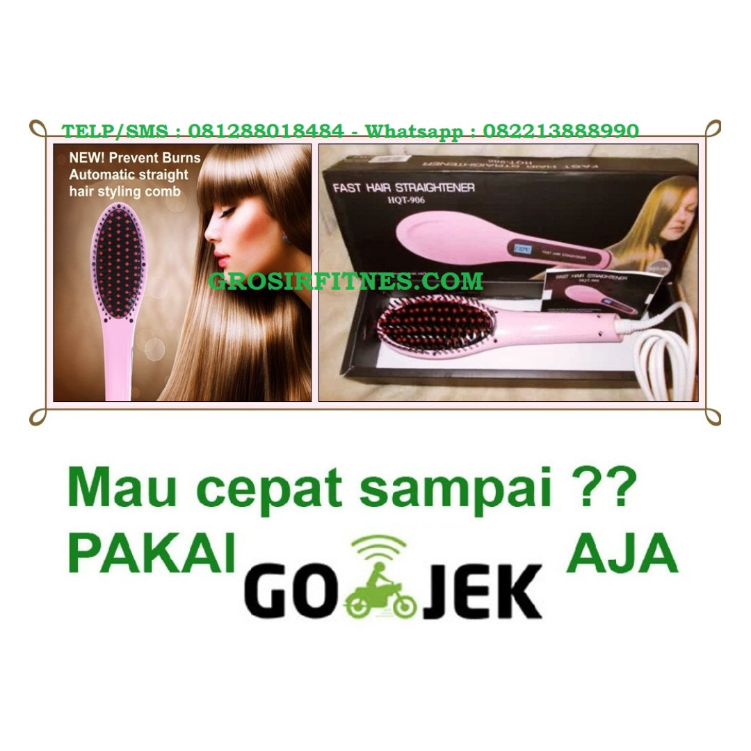 Sisir Elektrik Ion Pelurus Rambut Listrik Original Termurah