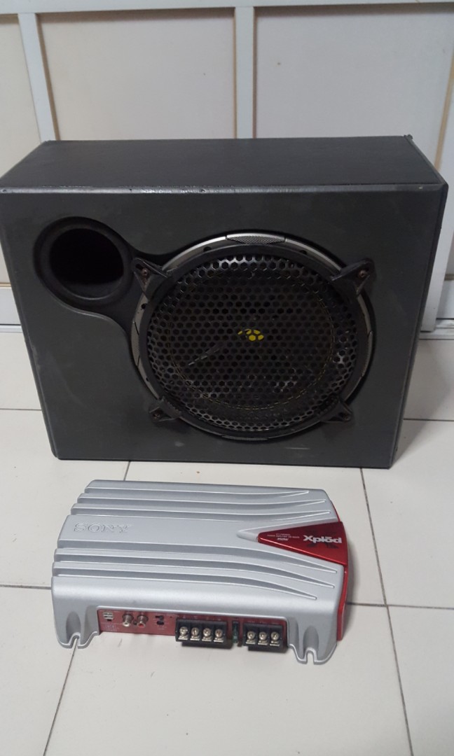 sony sub amplifier