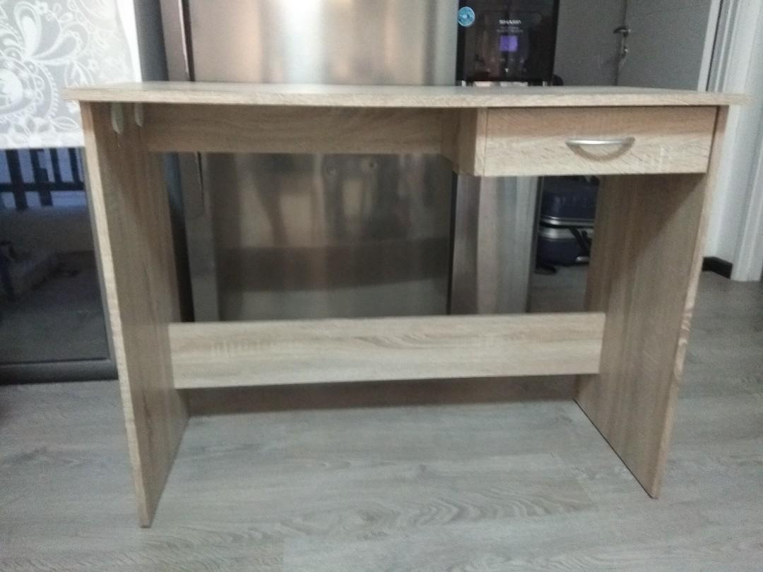 Study Table Meja Kerja Belajar Home Furniture On Carousell