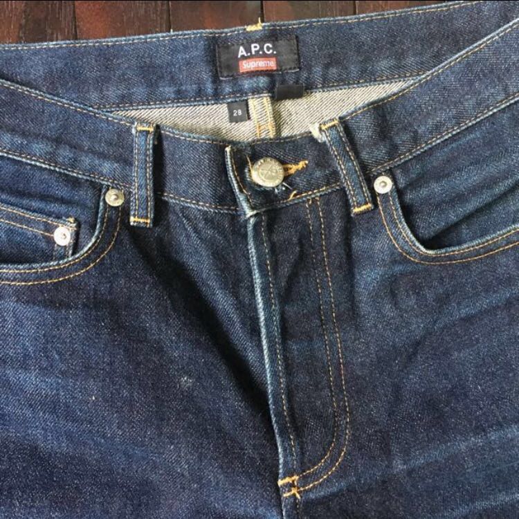 Supreme x A.P.C denim