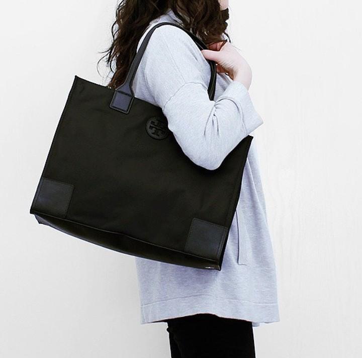 ella packable nylon tote