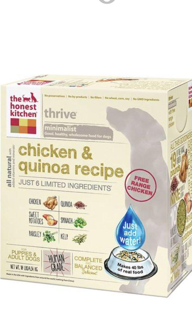 honest kitchen thrive