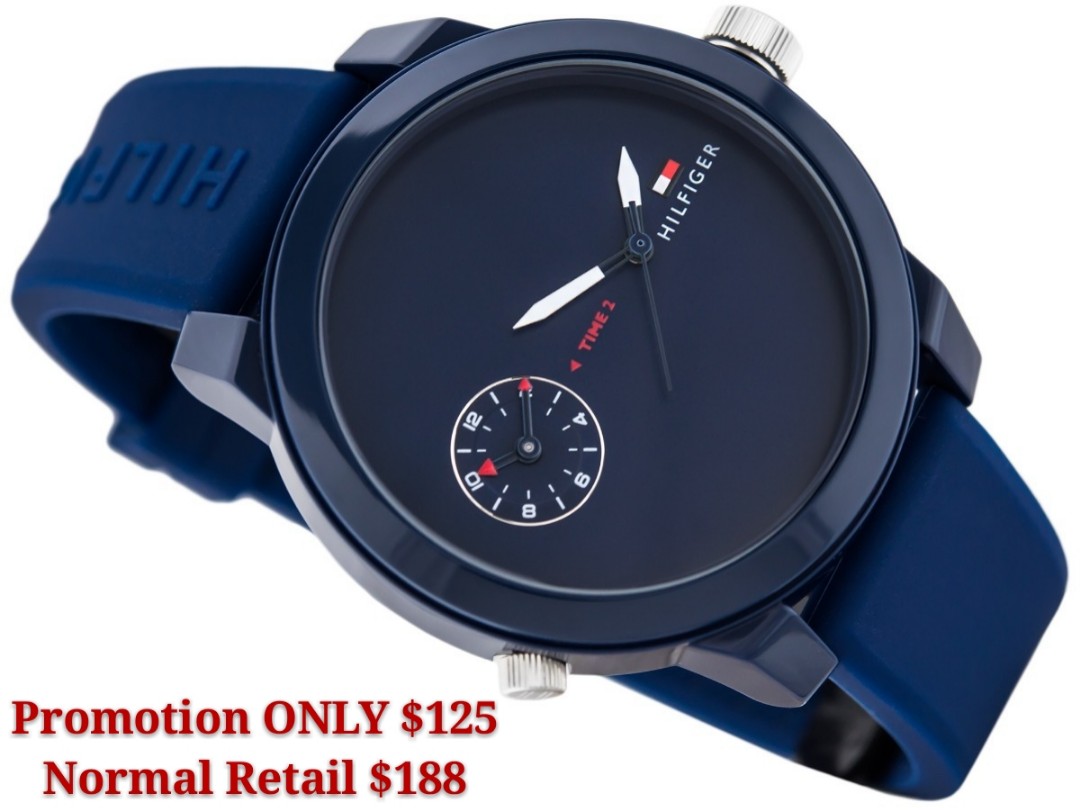 Tommy hilfiger gents casual sport watch outlet