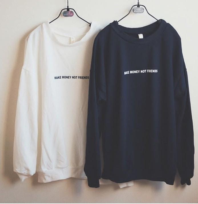 Tumblr Aesthetic Sweater Fesyen Wanita Pakaian Wanita Di Carousell