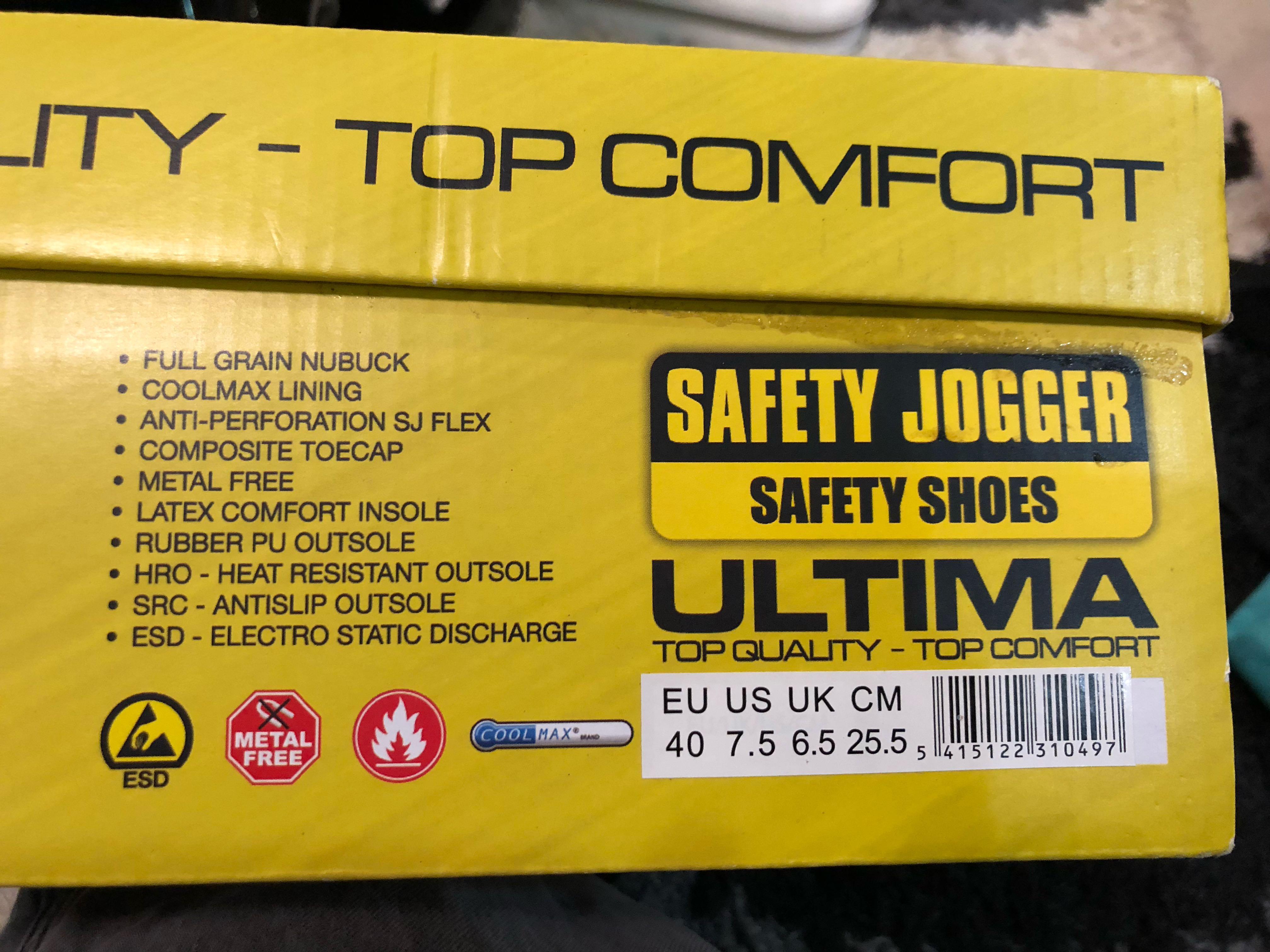 Ultima Safety Jogger Safety Shoes, Men's Fashion, Footwear, Boots on ...