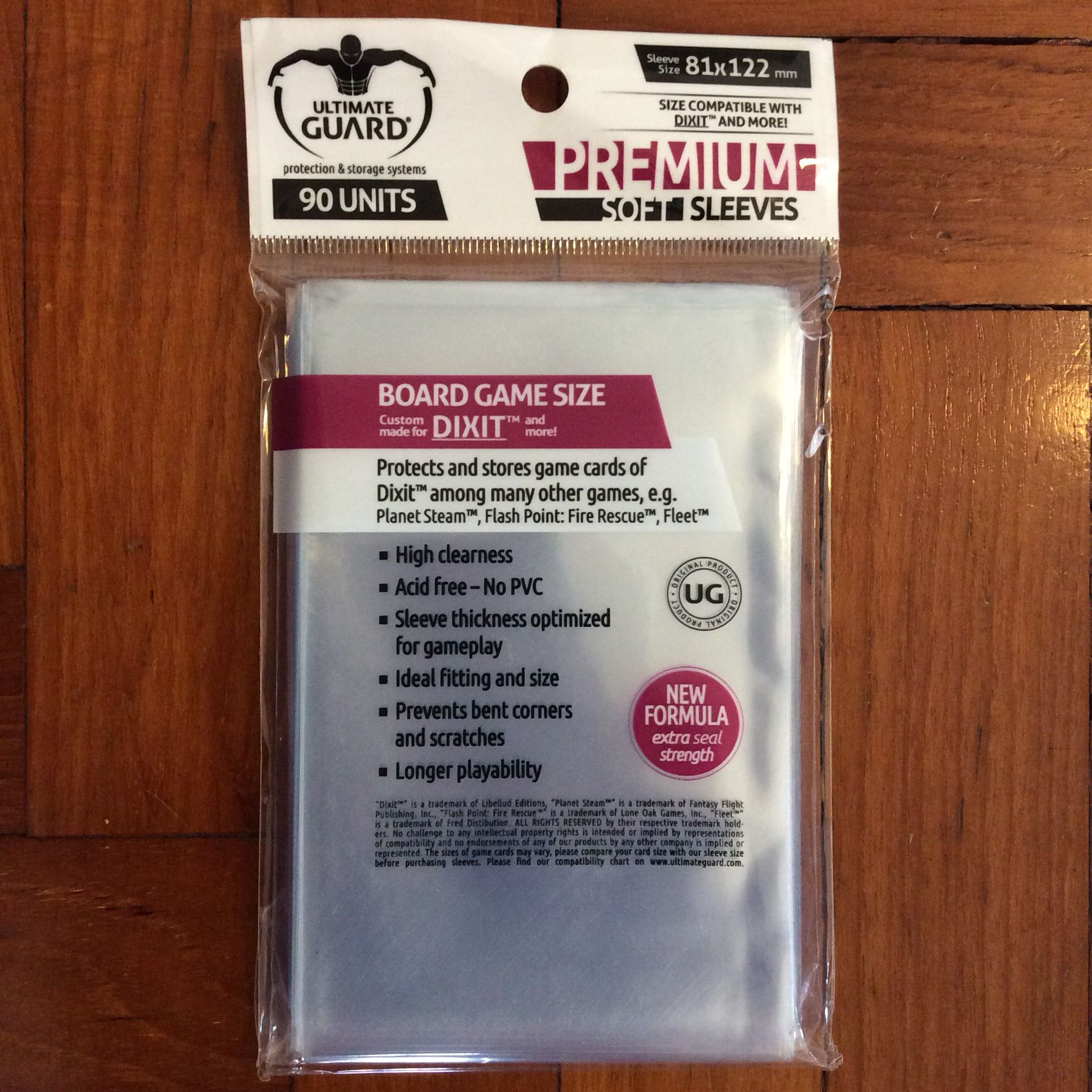 -50 Premium 80x120mm Mayday Dixit Sleeves