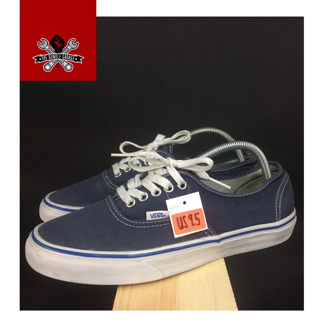 vans era dark blue