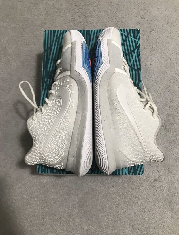 White Kyrie 3s Men s Fashion Footwear on Carousell