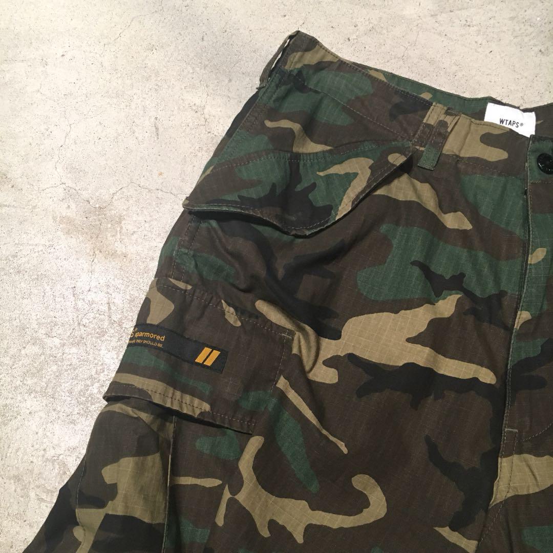 woodland camo cargo shorts