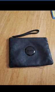 Black medium pouch mimck