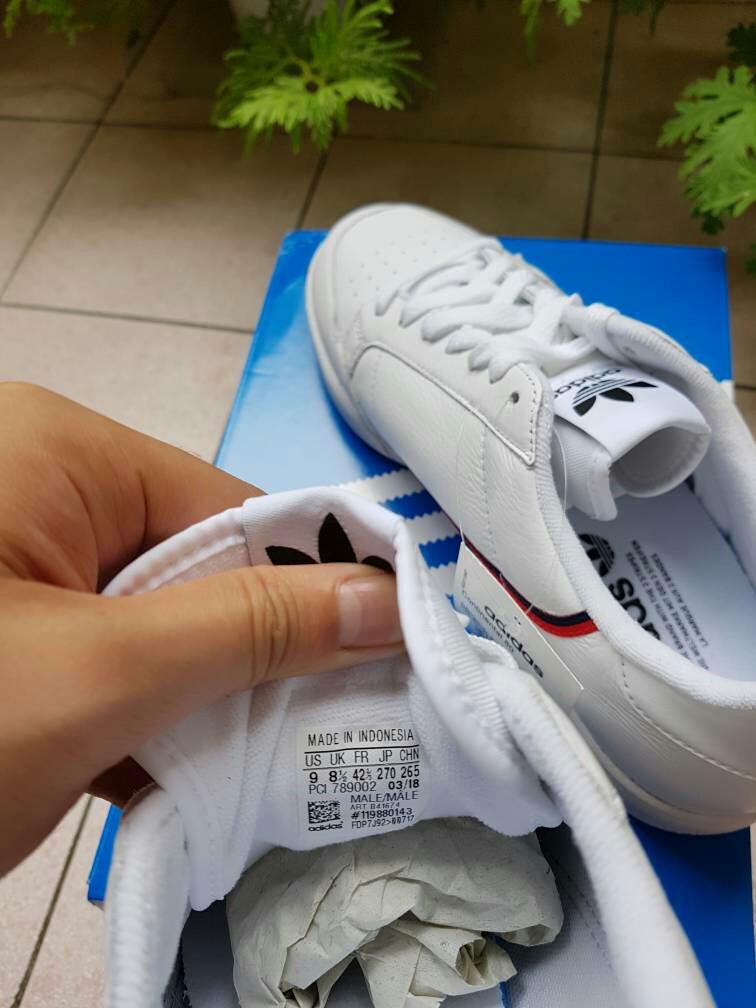 Adidas Continental 80 US9 UK8.5 Original