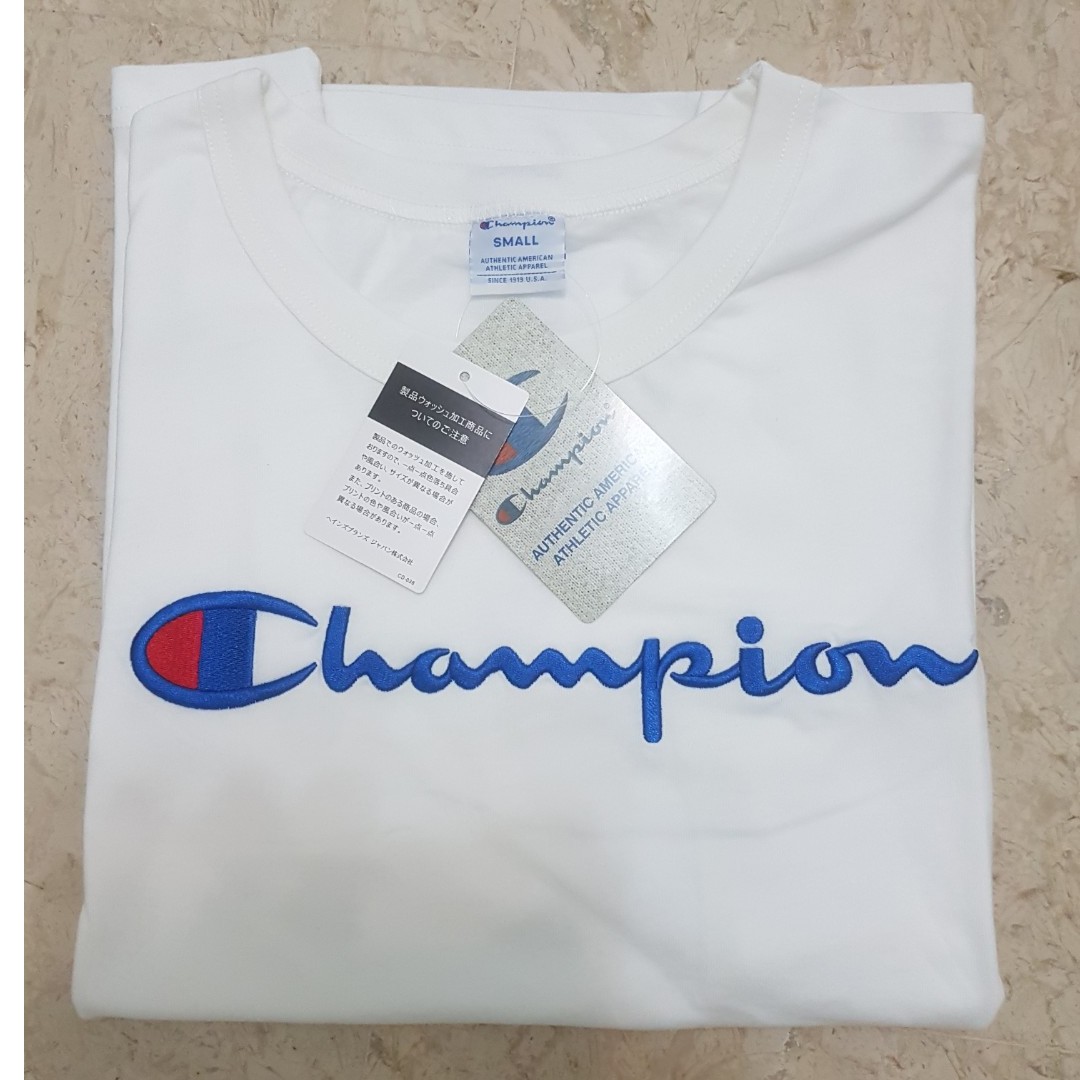 champion t shirt authentic