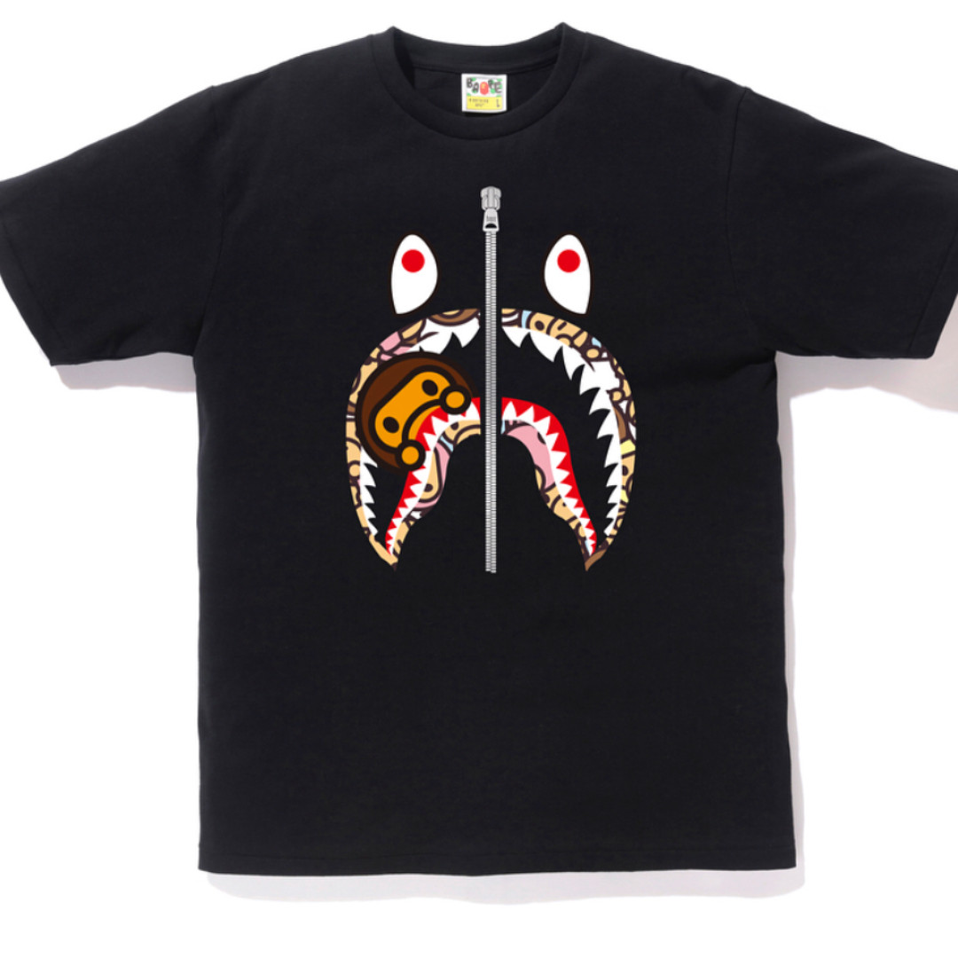 bape baby milo shark tee