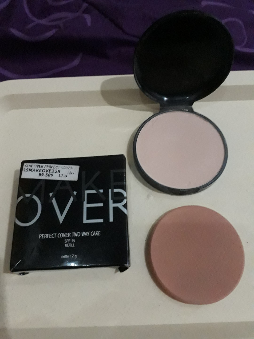 Bedak Refill Make Over Shade Coral 02 Kesehatan Kecantikan Rias Wajah Di Carousell