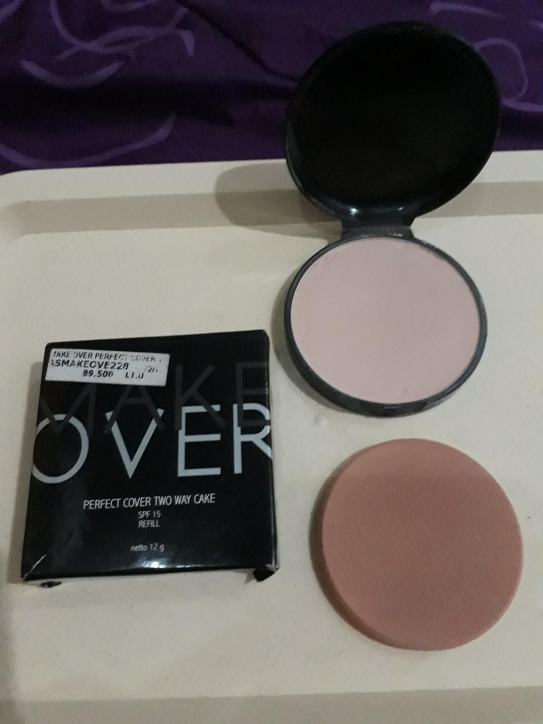 Bedak Refill Make Over Shade Coral 02 Kesehatan Kecantikan Rias Wajah Di Carousell