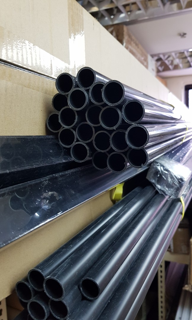 Black pvc conduit pipe for wiring/ truncking for electrical work