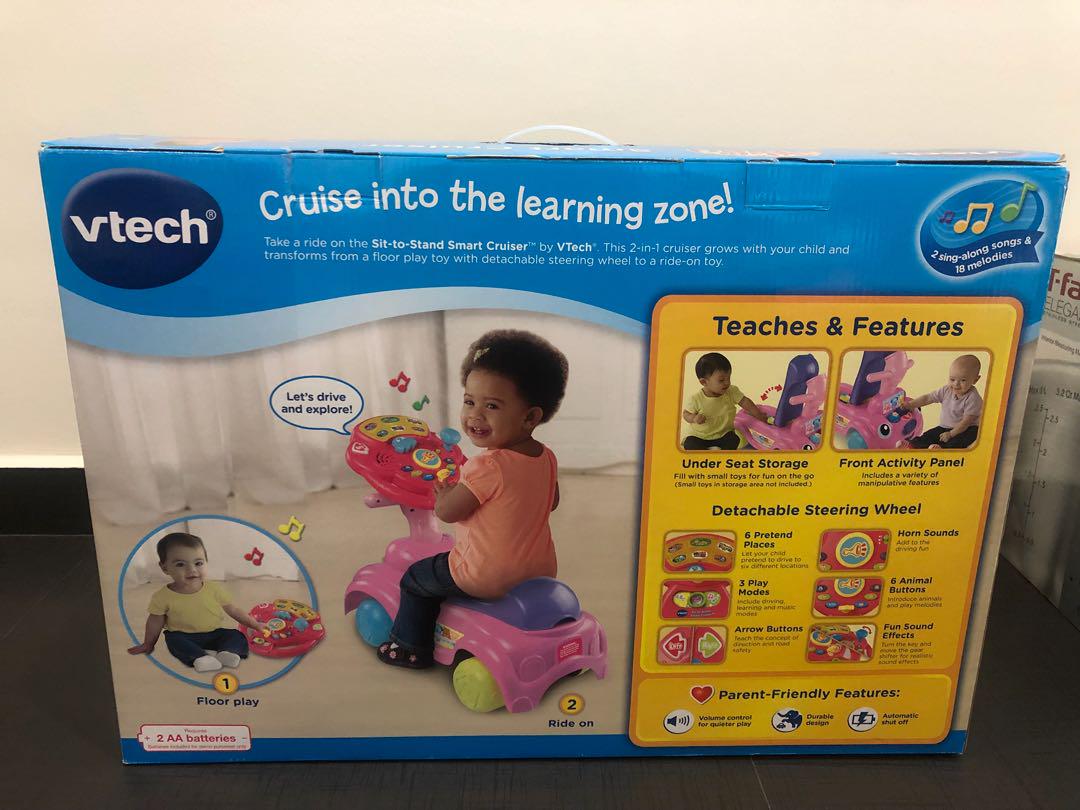 BNIB VTech Sit-to-Stand Smart Cruiser 