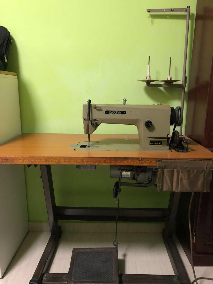 BROTHER DB2 B7353 INDUSTRIAL SEWING MACHINE WITH REVERSE, Everything