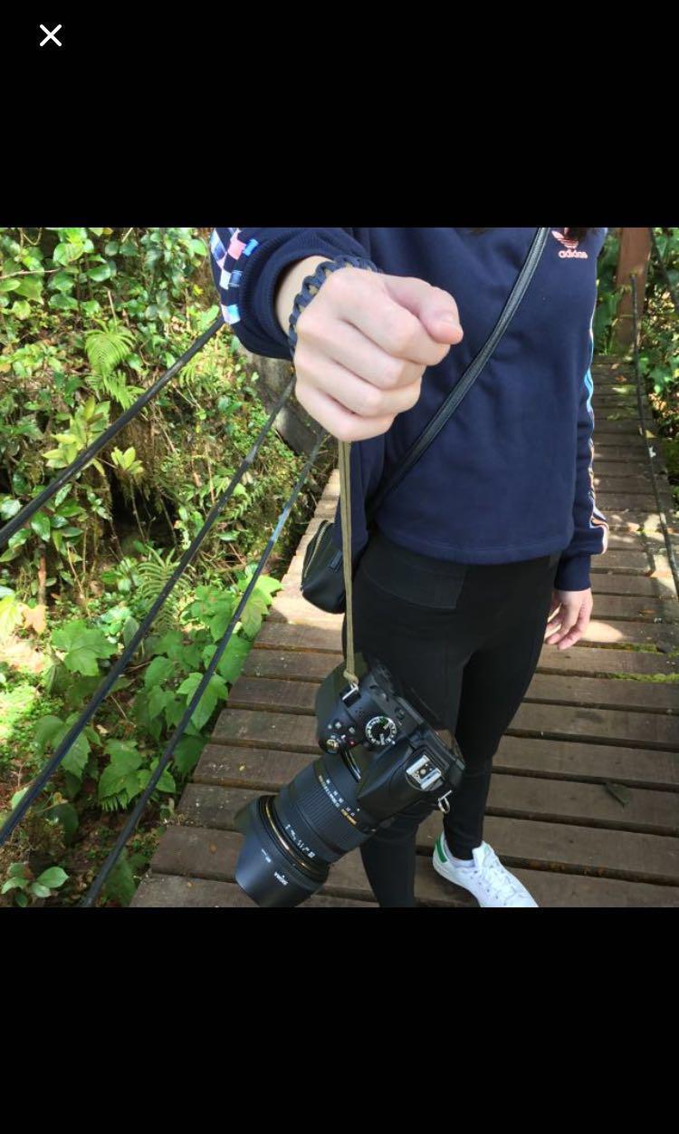 Camera Strap (Category: Cameras) located in Subang Jaya. Submitted by strappin (Listing ID 163345834, Image 2). Description: Wrist Strap for any Camera Pm to order while stocks last. ✔️Made from U.S. Military Paracord material ✔️Holds up to 100kg ✔️Durable and safe ✔️Adjustable for any wrist size ✔️Stylish ✔️Convenient #CameraStrap #Camera #Instagram #Travel #Photography #Nikon #Canon #Sony #subangjayaswap .