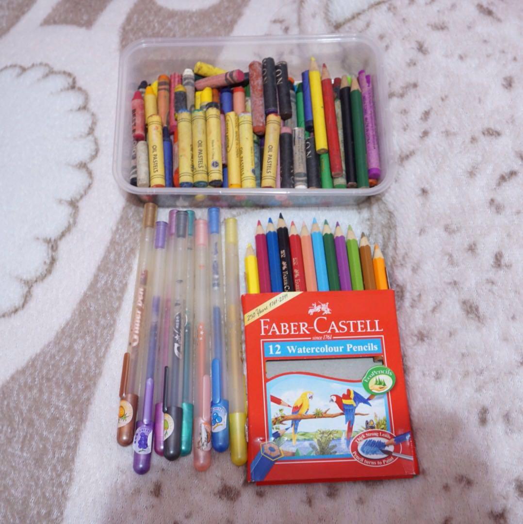Coloring Materials Bundle Books Stationery On Carousell