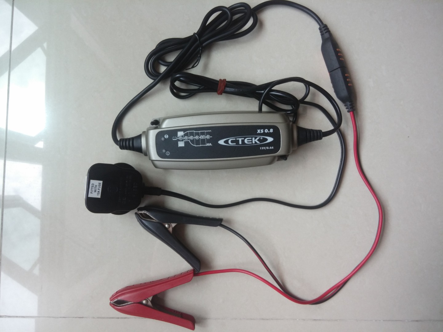 Ctek Battery Charger XS 0.8, Motorcycles, Motorcycle Accessories on