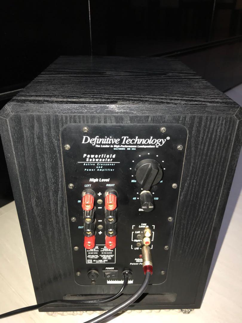Definitive technology powerfield online subwoofer 8 review