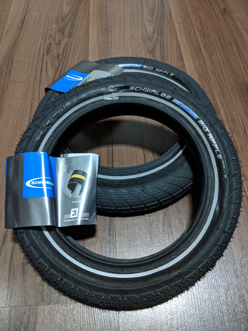 Dyu Schwalbe Tires Big Apple Bicycles Pmds Personal Mobility Devices E Scooters On Carousell