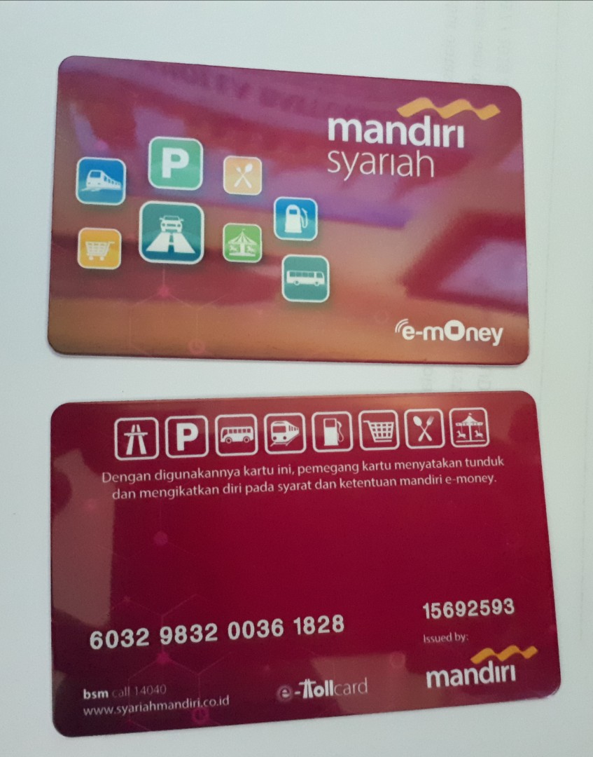 Emoney Mandiri Saldo 0 Tiket Voucher Kartu Hadiah Voucher Di Carousell