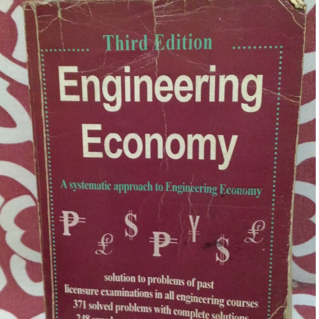 Engineering Economy By Matias Arreola Textbooks On Carousell
