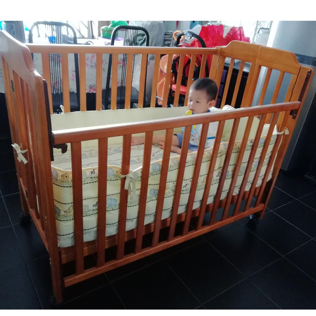 folding baby cot bed